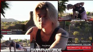 Danny Phantom exe twitch live ( hot - funny moments ) part 26 - pool stream - Workout - Shirtless