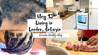 [Weekly Vlog 13]: DEPRESSED | Kitchen Tour | RIBS For Dinner | Hair Loss | LIFE IN LONDON, ONTARIO