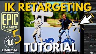 Unreal Engine 5 Tutorial: Animation Retargeting/IK Retargeting System #ue5 #unrealenginetutorial