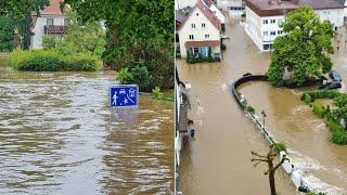 Южна Германия под вода - страшни наводнения