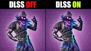 Fortnite — DLSS ON (OFF vs. Performance vs. Balanced vs. Quality)