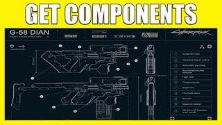 How To Get All Rarities Of Upgrade And Item Components Cyberpunk 2077 - How To Disassemble Items