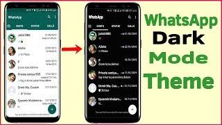 WhatsApp Black Theme : How To Enable WhatsApp Dark Theme | WhatsApp Dark Mode  - Helping Mind