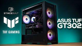 ASUS TUF GT 302 Case Review & Gaming/Streaming PC Build! 9700X + 4070 Ti Super