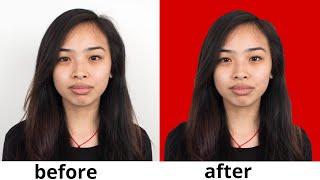 How to change background of passport photo in mobile/ PicsArt