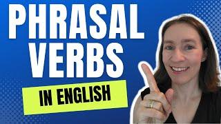 Phrasal Verbs: Transitive & Intransitive, Separable & Inseparable