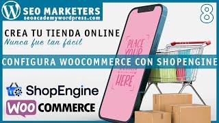  SHOPENGINE PRO CREA TU TIENDA ONLINE ‍ Configurar WOOCOMMERCE con SHOPENGINE PRO  WOOCOMMERCE 