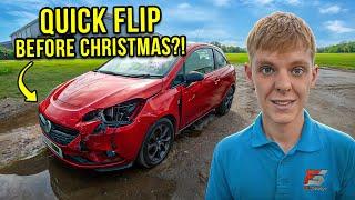 CAN WE REPAIR THIS CRASHED CORSA BEFORE CHRISTMAS?!