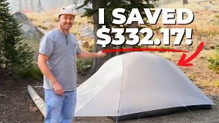 How To Get a Name Brand Tent for CHEAP 