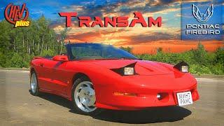 Pontiac Firebird TransAm! MuscleCar-легенда из 90х!