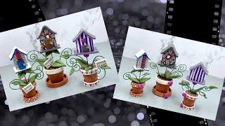 POLYMER CLAY MINIATURES TUTORIAL: PLAY ON WORDS POTS- THE HOUSE PLANT