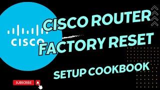 Cisco Router Factory Reset Guide | Reset Router in 3 minutes