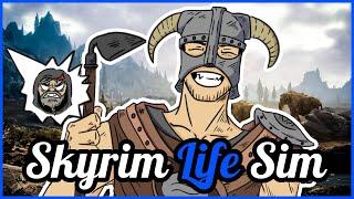 I Turned Skyrim Into a Medieval Life Sim