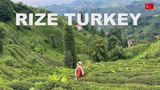 LIFE IN THE  TURKISH VILLAGE  | CITY WHERE TEA PRODUCED |  LIFE WITHOUT TECHNOLOGY