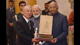 President Kovind presents Gandhi Peace Prize at Rashtrapati Bhavan