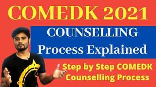 COMEDK 2021 Counselling Process Explained Step by Step  COMEDK Counselling 2021