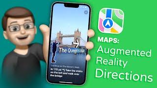 Using Augmented Reality Directions in Apple Maps