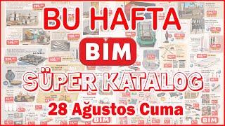 BU HAFTA BİM MARKETLERİNDE HARİKA ÜRÜNLER VAR | BİM 28 AĞUSTOS 2020 CUMA | BİM AKTÜEL KATALOĞU