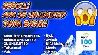 JEBOL! APN 5G UNLIMITED NO FUP TANPA BATAS - SUPER KENCENG!