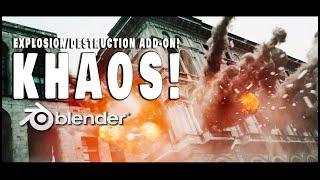 KHAOS Detonator: Add-on for Blender (2024 Update Trailer!)