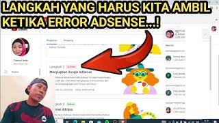 Error Adsense YouTube ! Cara Setting Error Adsense Di Langkah 2 Tahapan Pengajuan Monetisasi