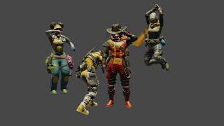 All chinatown skin (animated) #shorts#apexlegends