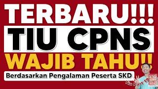 SOAL CPNS 2024 MODEL TIU TERBARU