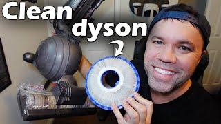 How To Clean Filters on Dyson Animal Vacuum | Clean Dyson Vacuum Filters