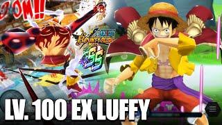 6 EX LUFFY - The #1 BEST UNIT in OPBR! [LV. 100] SS League Battle Gameplay | ONE PIECE Bounty Rush