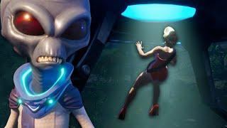 Abducting a Human so I can... Probe Her ( ͡° ͜ʖ ͡°) (Destroy All Humans)