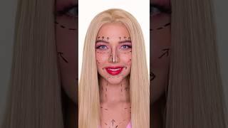 Barbie Girl Challenge  this took 2 days hope you like it! #barbiemakeup #barbiechallenge