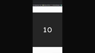 CSS Number Counter | CSS Countdown Animation #shorts #codesmoker #countdown #css #cssAnimation