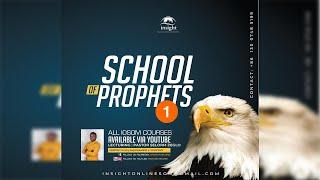 SCHOOL OF PROPHETS: How to Prophesy Accurately!!! Part 1 #prophet  #propheticschool #prophecy