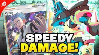 This Lucario Deck Does INSANELY FAST Damage! (TRY THIS) Pokemon TCG Pocket