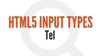 HTML5 Input Types: Tel (5/14)
