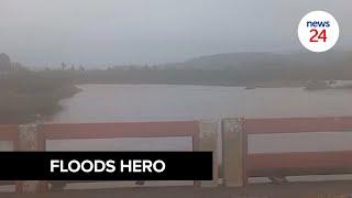 WATCH | Eastern Cape hero spent hours trying to save a man clinging to a tree during the floods.