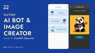 22.Animated Snackbar using Getx in Flutter & Dart | Get Package | Ai Assistant