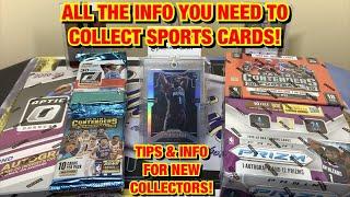 HOW TO COLLECT SPORTS CARDS! Everything You Need To Know To Collect! Tips & Info For Beginners!