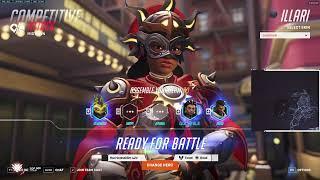 IILARI IN COMPETITIVE! GALE ILLARI GAMEPLAY OVERWATCH 2 SEASON 6 TOP 500