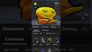 stop posting about baller but it yellow among us #roblox #viral #meme #fyp