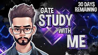 Study with Me for GATE : 29 days Remaining Live Q&A! #gate #gatepreparation #pomodoro #engineering