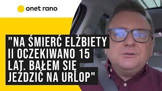 Jak wygląda życie zagranicznego korespondenta? "Na śmierć Elżbiety II oczekiwano 15 lat"