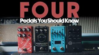 Pedals You Should Know - Vol. 4 | Case Study Compressor, Design-A-Drive, Alabs Orbital, Kodex Audio