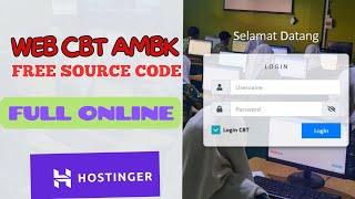 Aplikasi CBT AMBK 2025 | full Online pakai Hosting - FREE SOURCE CODE