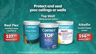 Comex Paints - Protect and seal your ceilings or walls