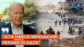 Biden Sebut Gencatan Senjata di Gaza Hampir Capai Kesepakatan, Perang Harus Diakhiri