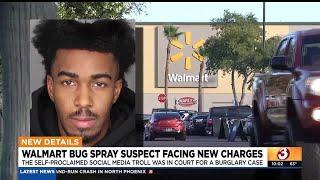 Man arrested for spraying food with bug spray in Mesa Walmart facing new charges