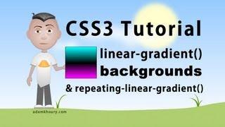 CSS3 linear-gradient background tutorial HTML5 Linear Gradient Parameters