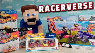 Hot Wheels RacerVerse Disney & Star Wars cars and Playset!