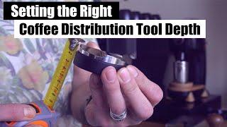 Setting the Right Coffee Distribution Tool Depth | Comparing Different Shots